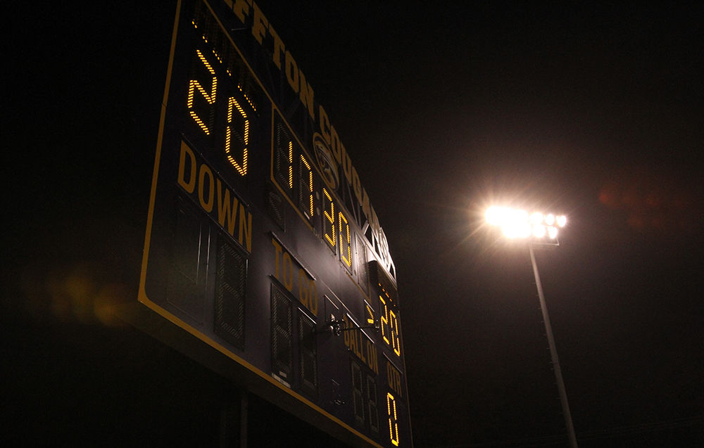 Affton stadium lights honor class of 2020